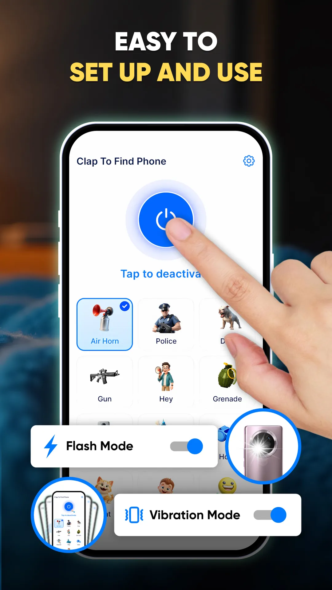 Find My Phone by Clap | Indus Appstore | Screenshot