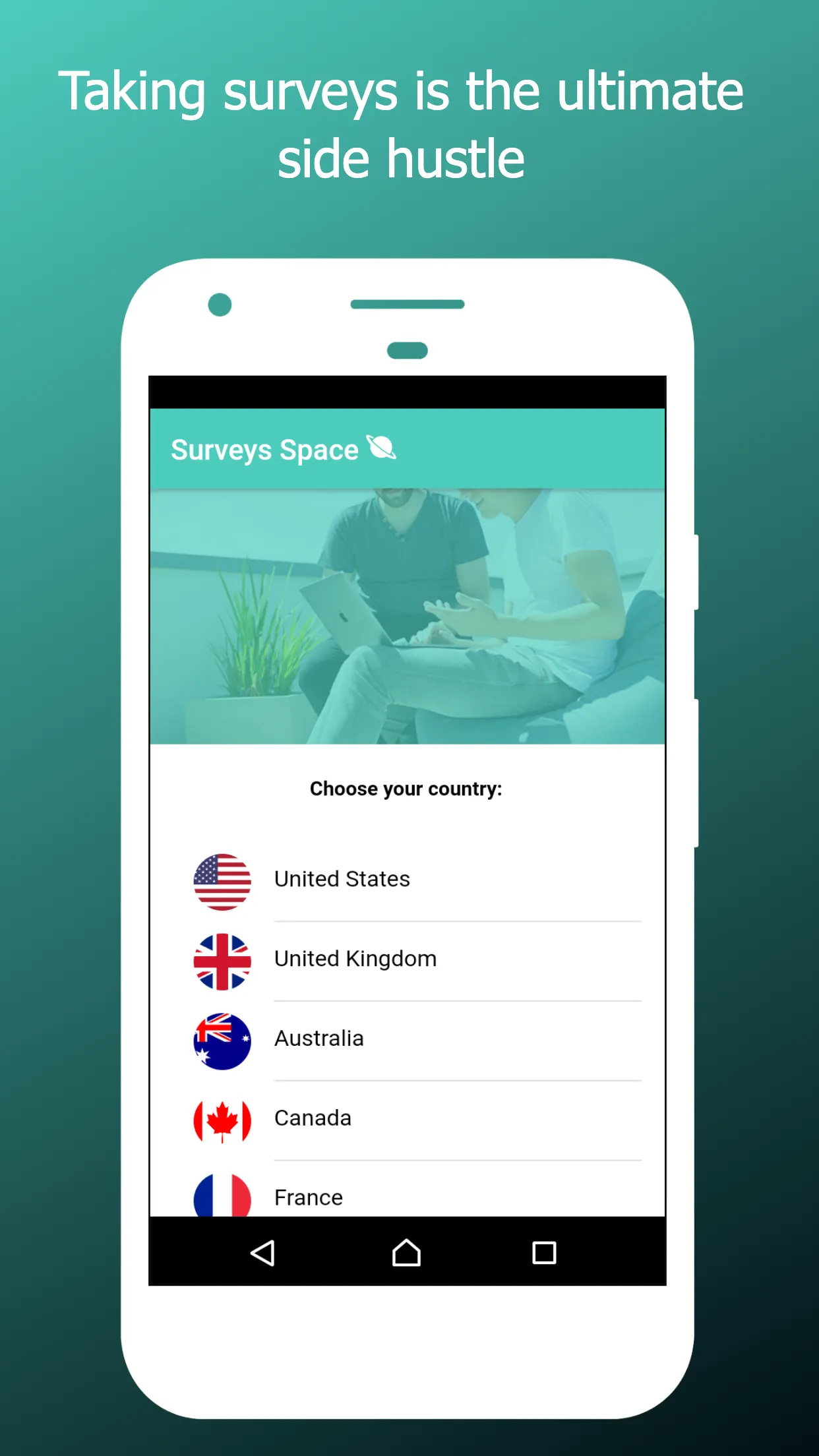 Surveys Space: Paid Surveys | Indus Appstore | Screenshot