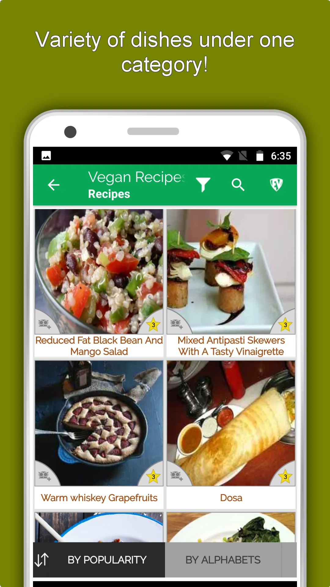 Vegan Food Recipes Diet Plan | Indus Appstore | Screenshot