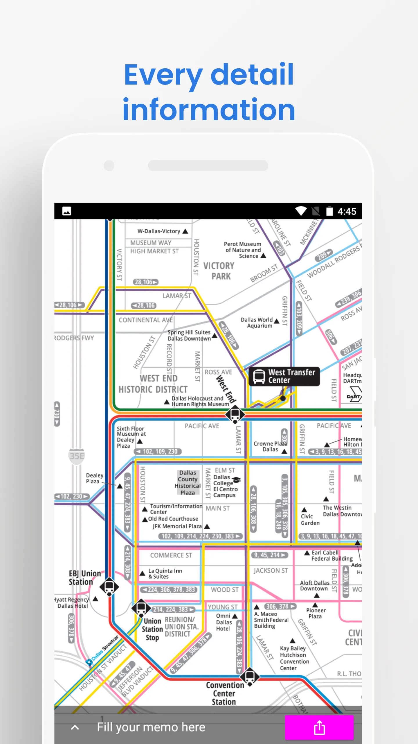 Dallas Dart Travel Guide | Indus Appstore | Screenshot