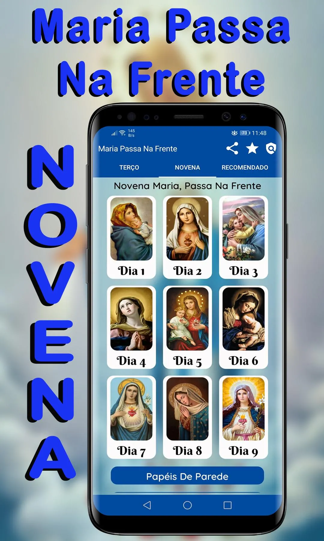 Maria Passa Na Frente Oração | Indus Appstore | Screenshot