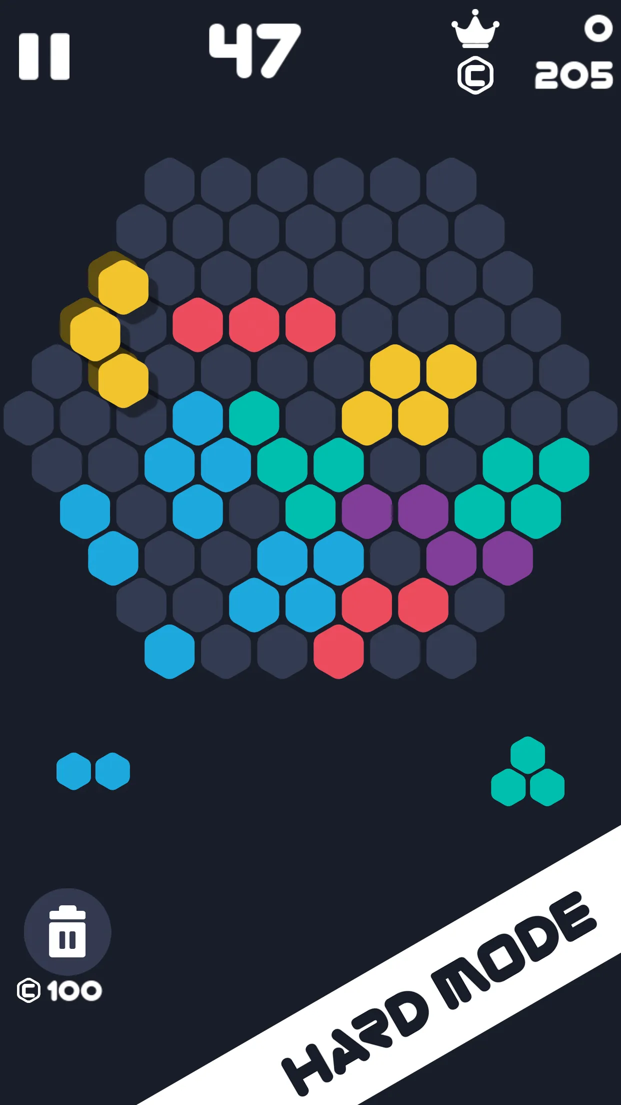 Hexa Brick: Hexagon Block 1010 | Indus Appstore | Screenshot