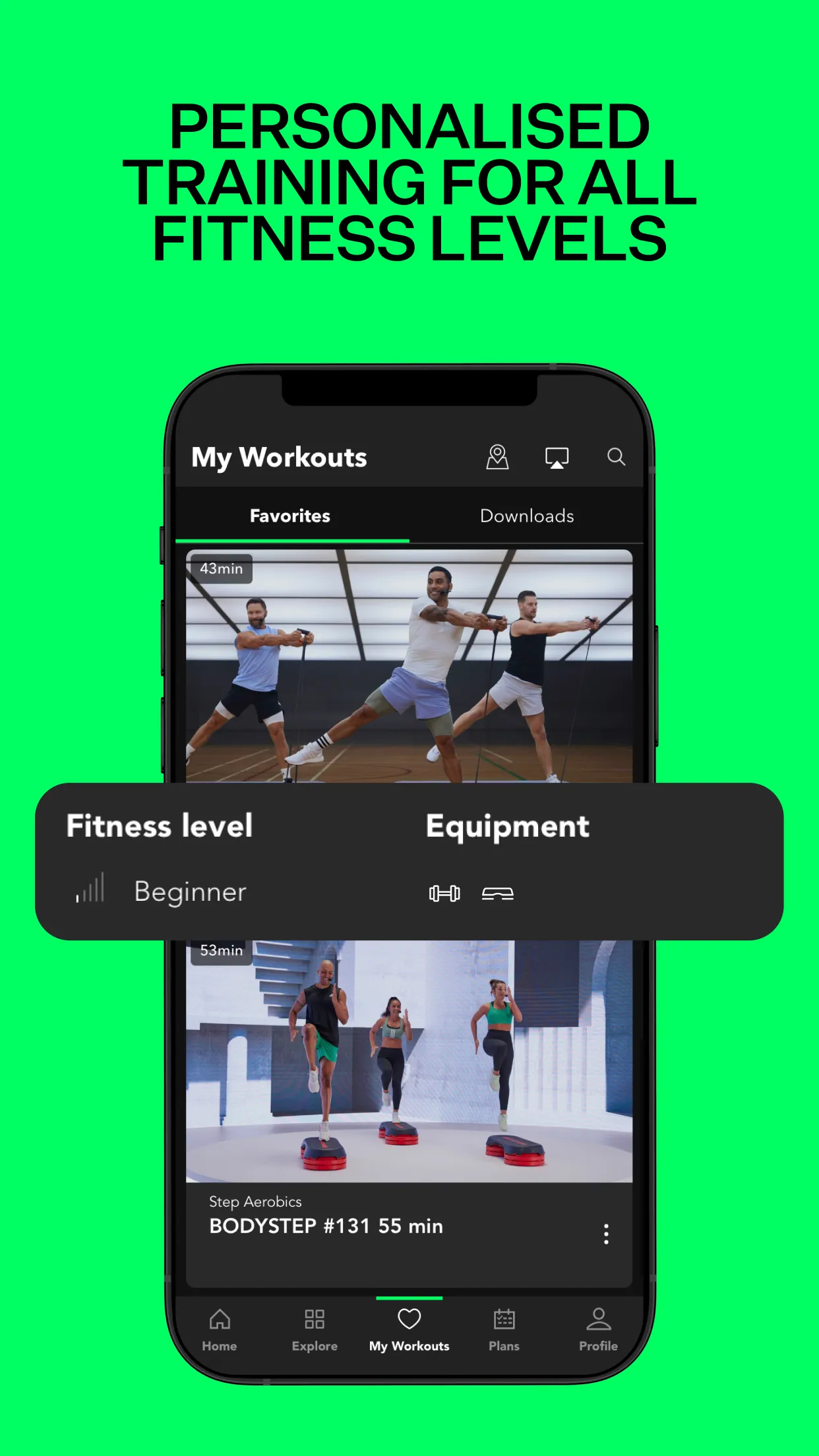 LES MILLS+: home workout app | Indus Appstore | Screenshot