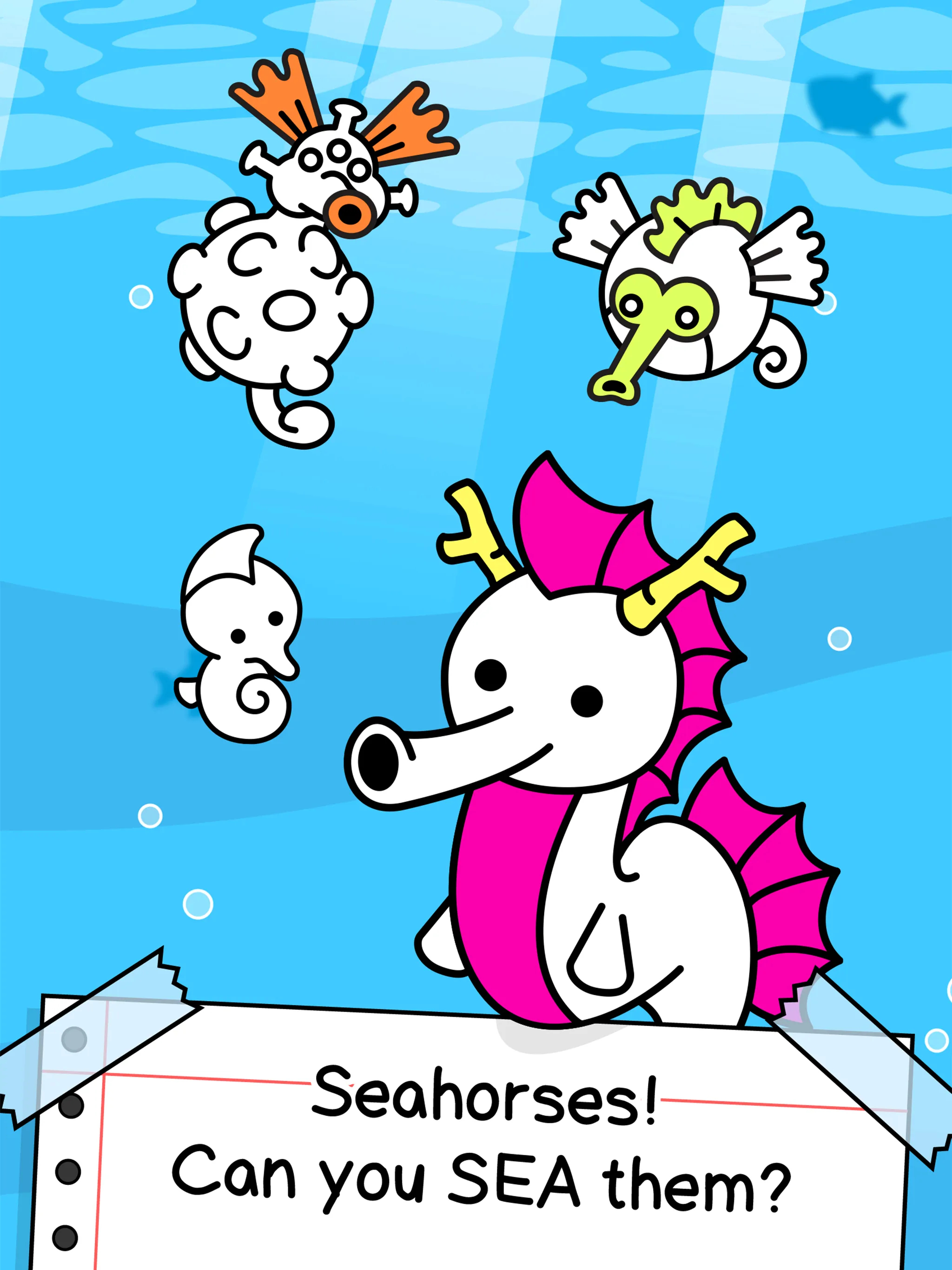 Seahorse Evolution: Sea Mutant | Indus Appstore | Screenshot