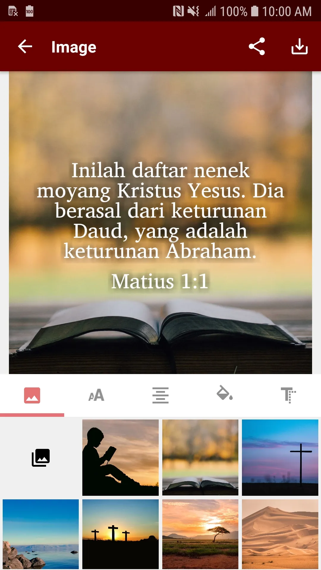 Indonesian TSI Bible | Indus Appstore | Screenshot