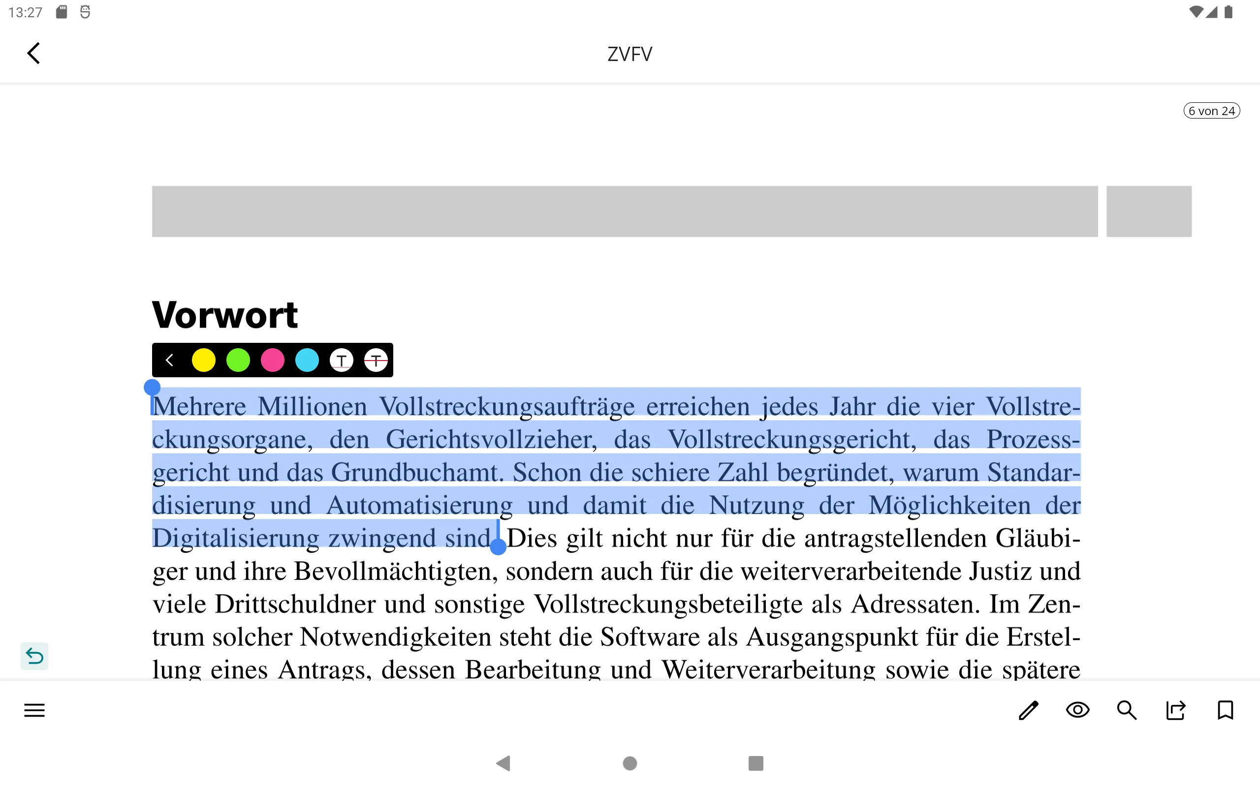 Anwaltspraxis Wissen | Indus Appstore | Screenshot