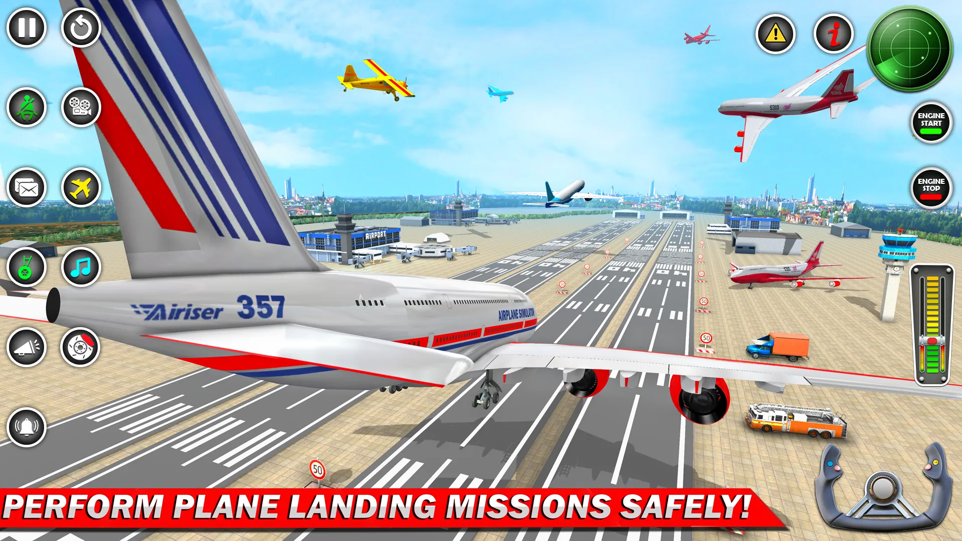 Airplane Games: Flight Sim 3D | Indus Appstore | Screenshot