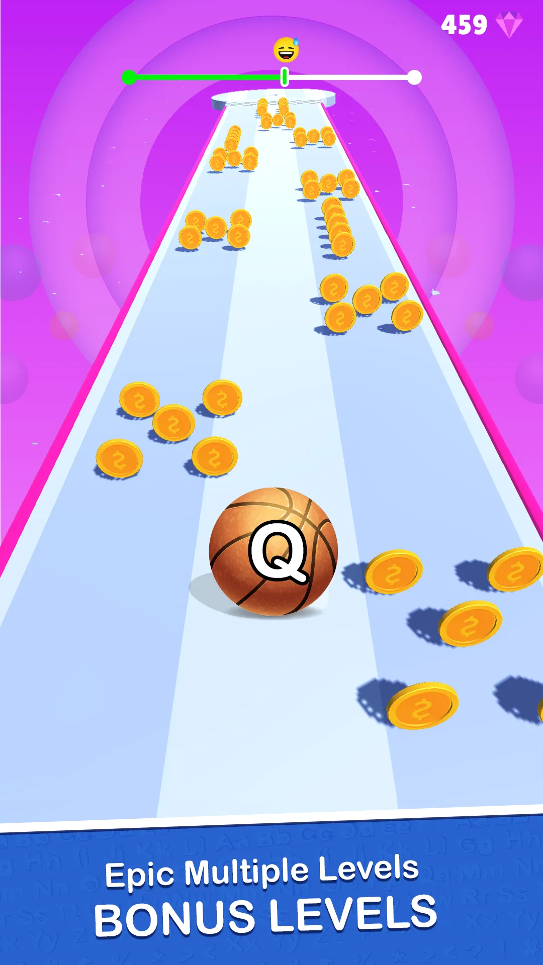 AZ Ball Run Rush 2048 | Indus Appstore | Screenshot