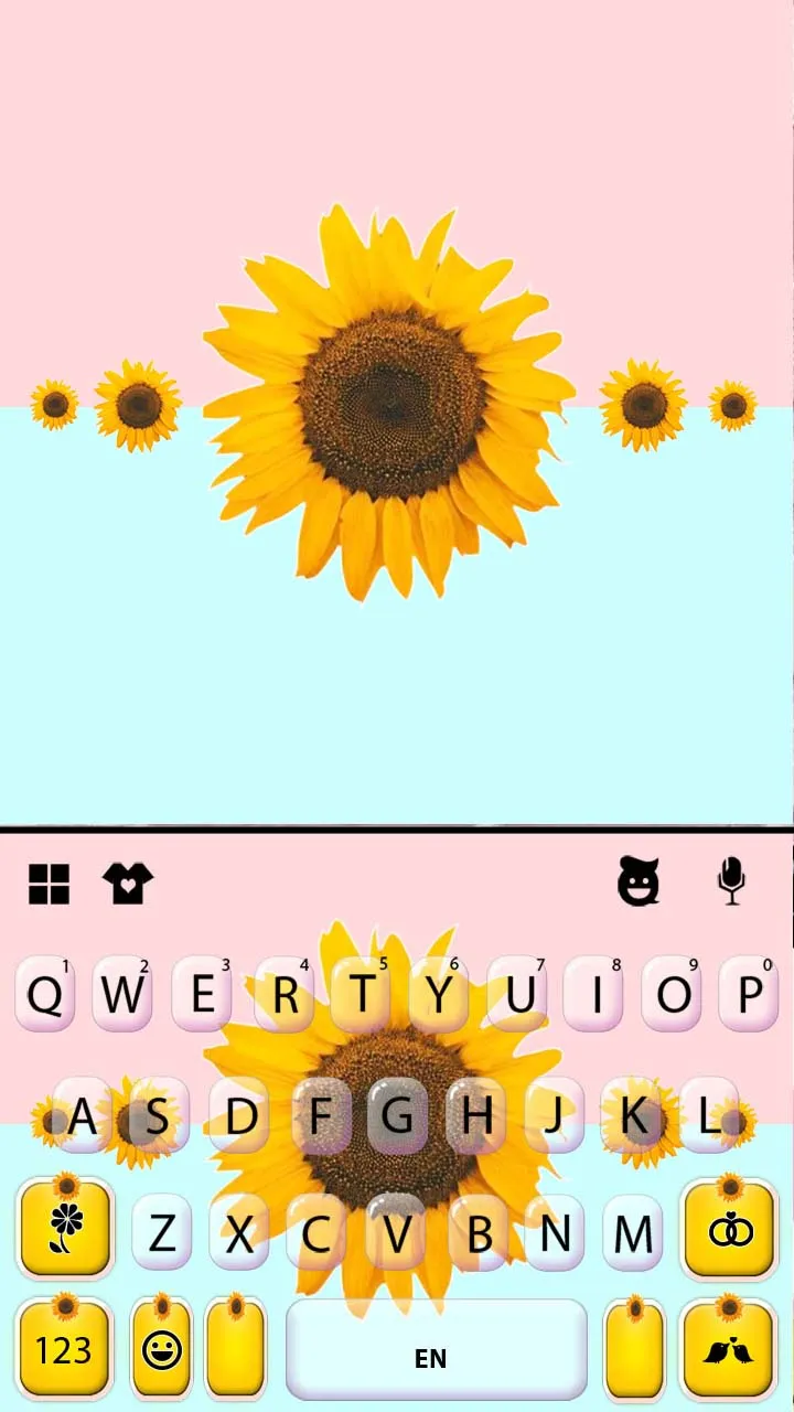 Dainty Sunflower Theme | Indus Appstore | Screenshot