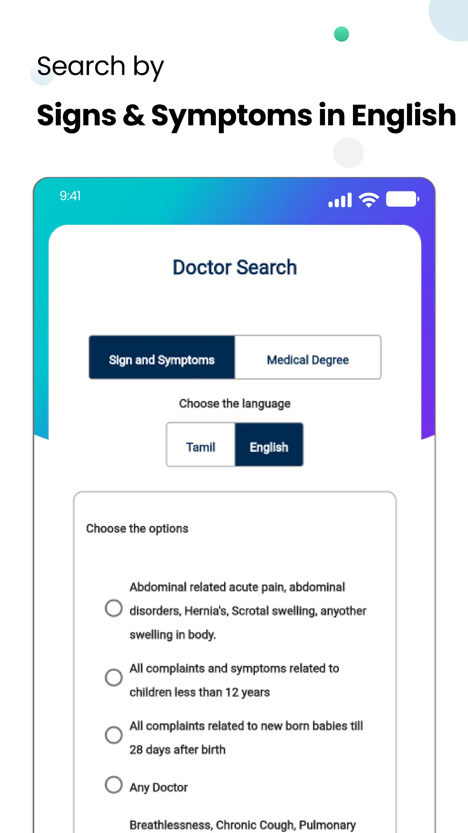 Search for Doctor App - TNMC | Indus Appstore | Screenshot