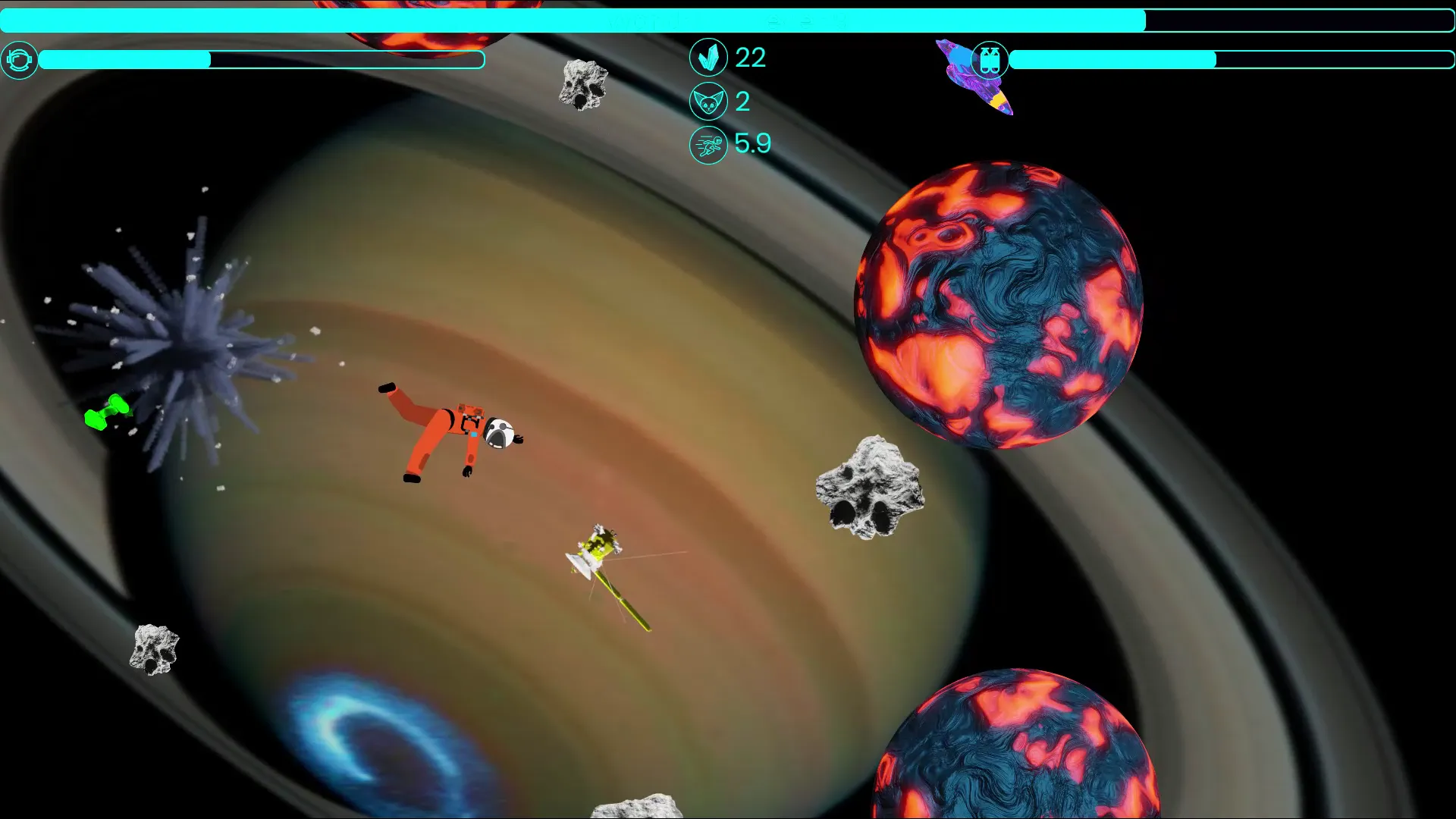 Astronaut Jetpack Training | Indus Appstore | Screenshot