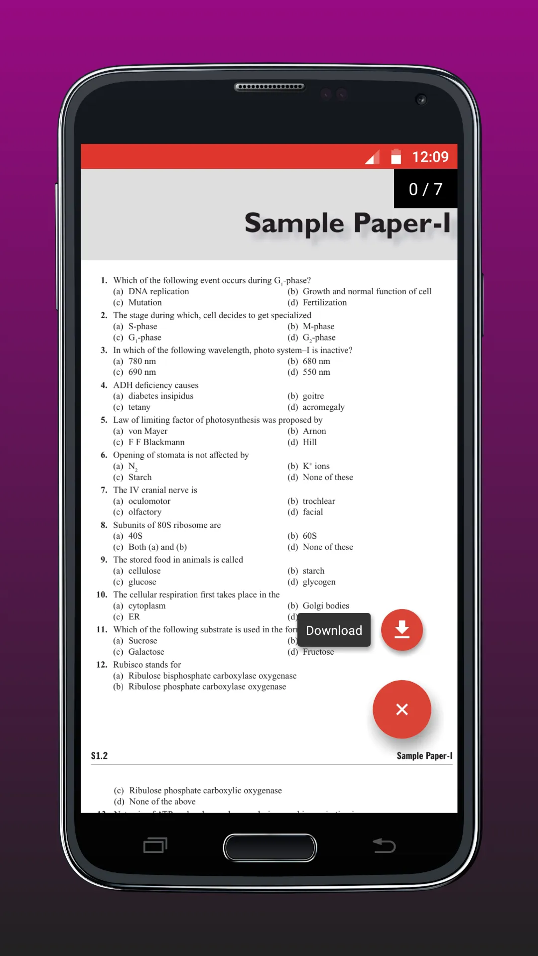 Objective Biology for NEET | Indus Appstore | Screenshot