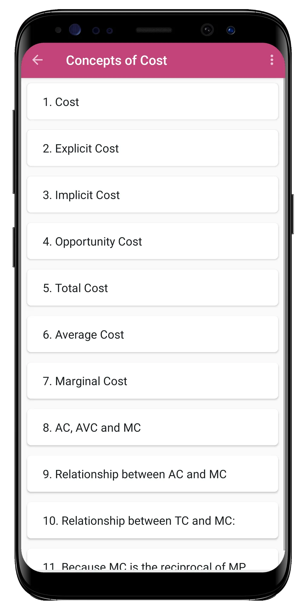 Micro Economics | Indus Appstore | Screenshot