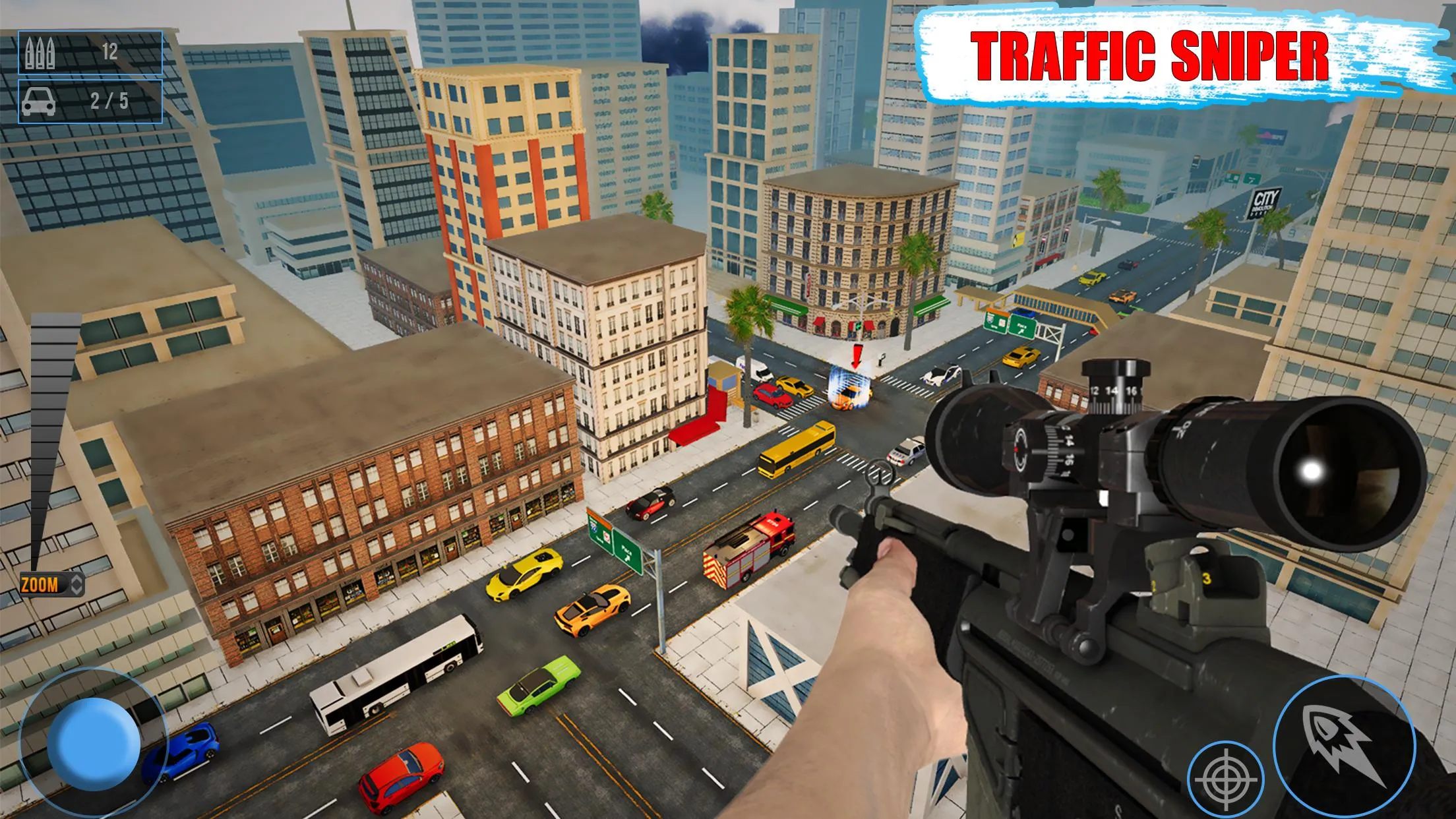 Sniper Traffic Shooting games | Indus Appstore | Screenshot