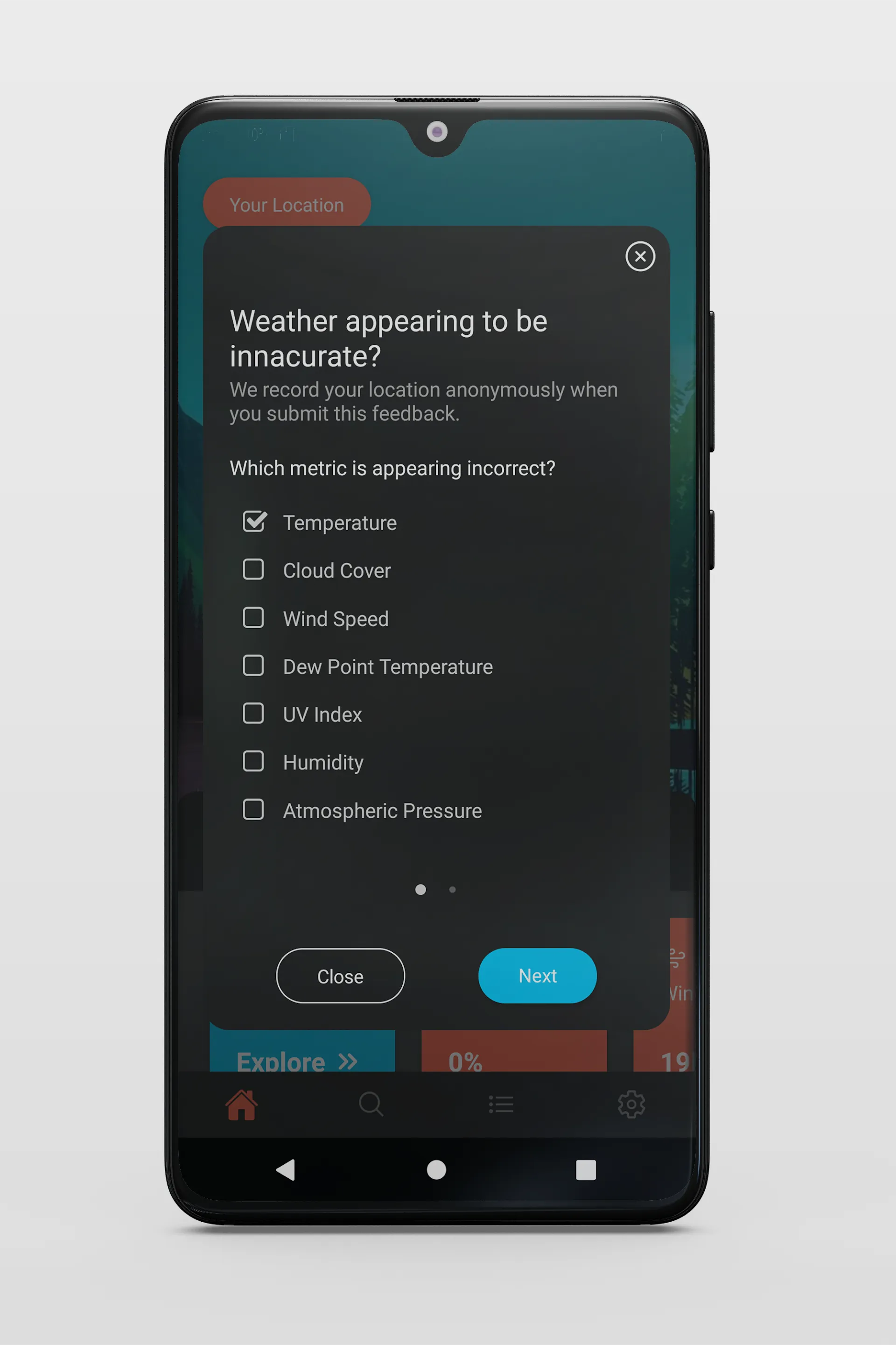 Weatherly | Indus Appstore | Screenshot