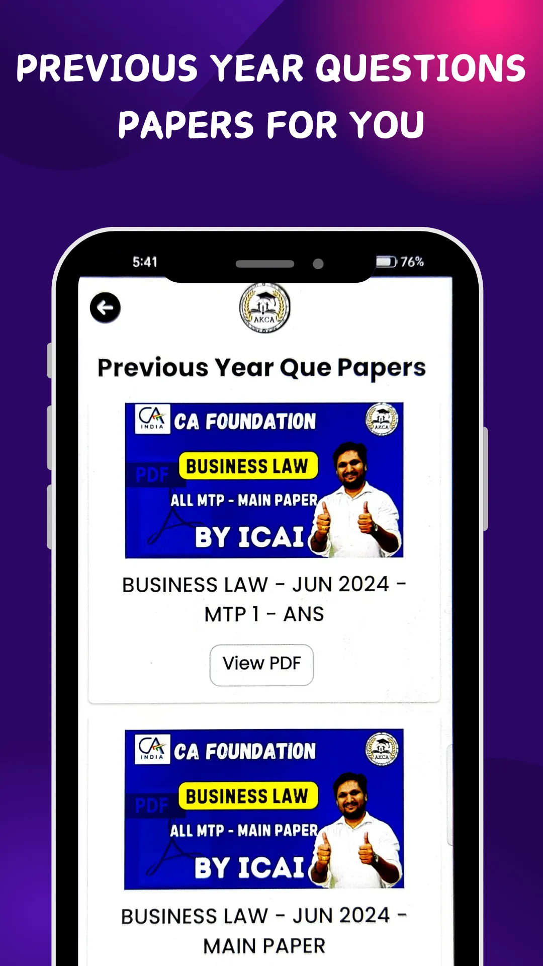 Amol Kasar's AKCA | Indus Appstore | Screenshot