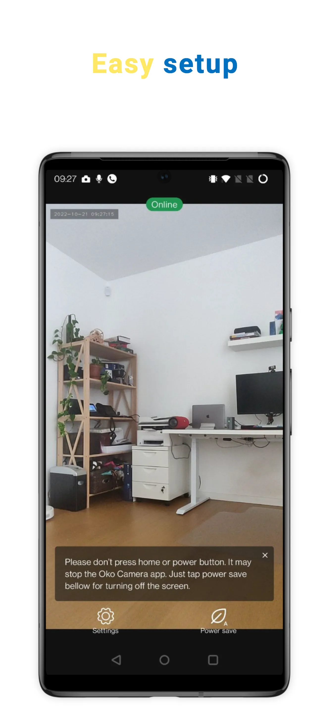 Oko Home CCTV Security Camera | Indus Appstore | Screenshot