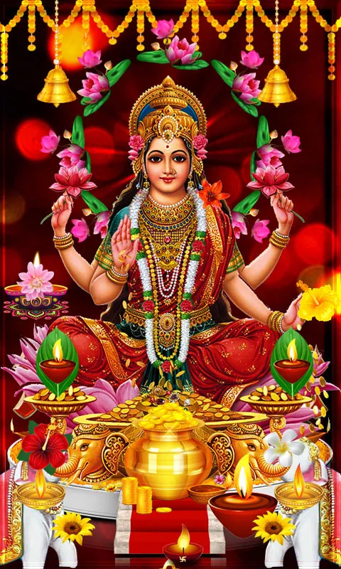 Lakshmi blessing Themes Diwali | Indus Appstore | Screenshot