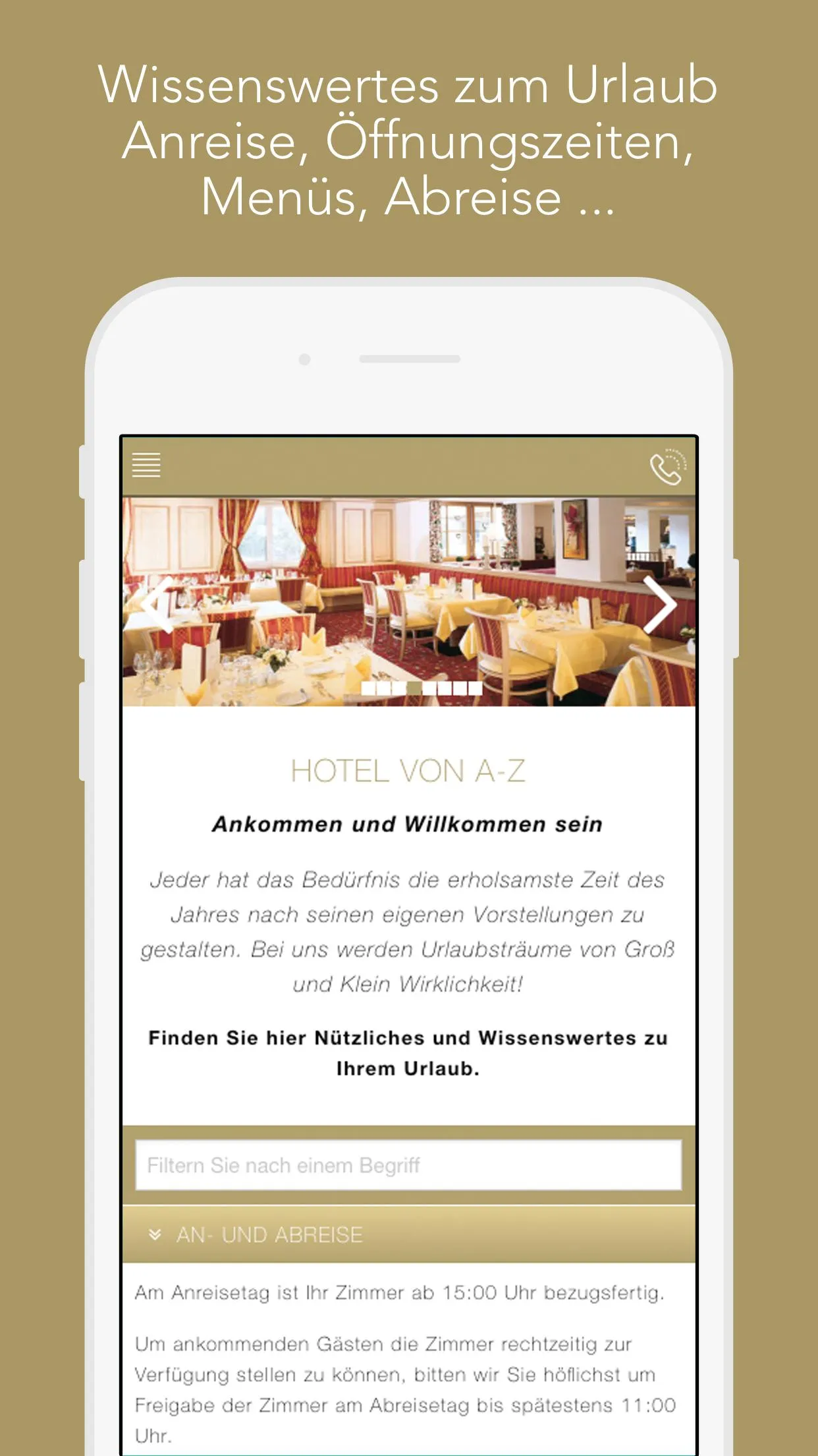 Alpenpark Concierge | Indus Appstore | Screenshot