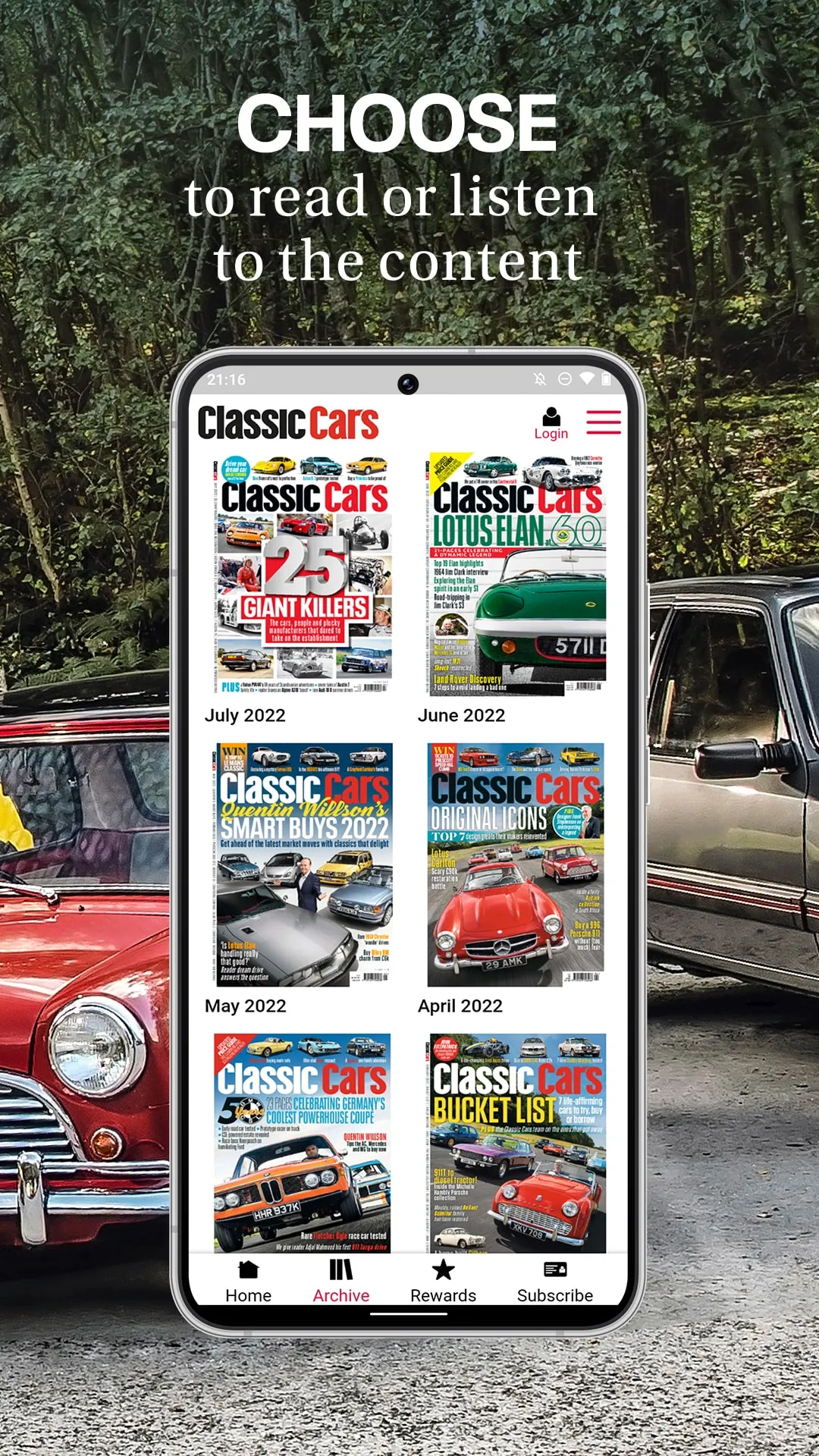 Classic Cars Magazine | Indus Appstore | Screenshot