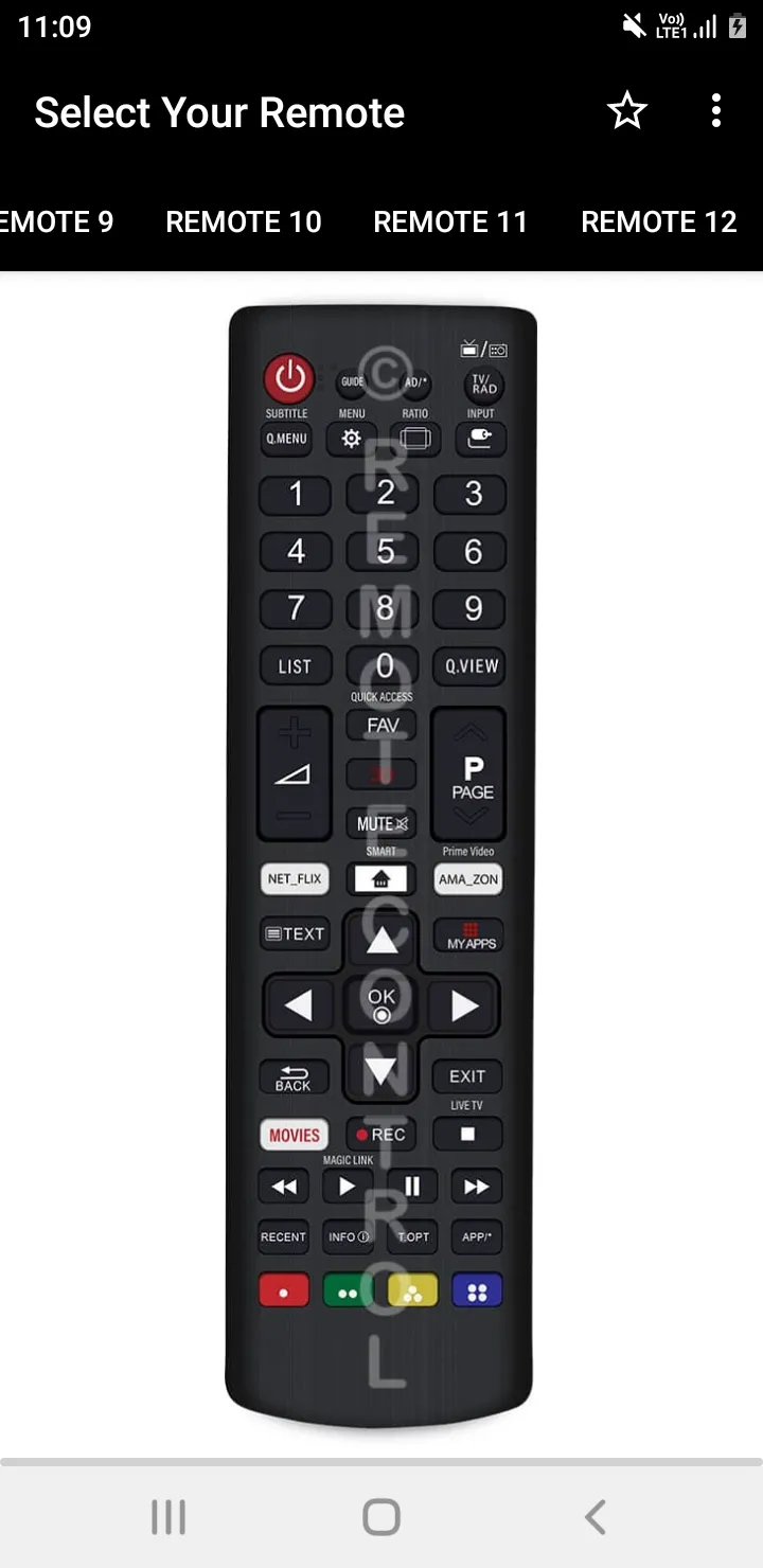 FOX TV Remote | Indus Appstore | Screenshot