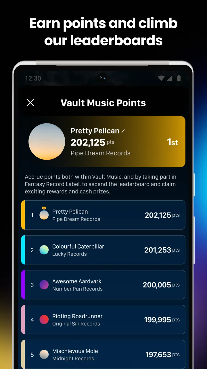 Vault Music | Indus Appstore | Screenshot