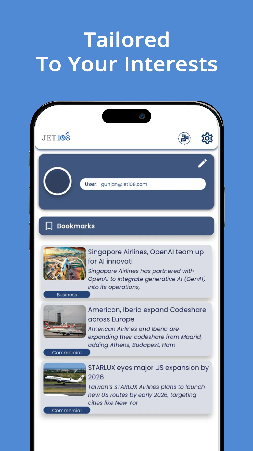 Jet108 | Indus Appstore | Screenshot