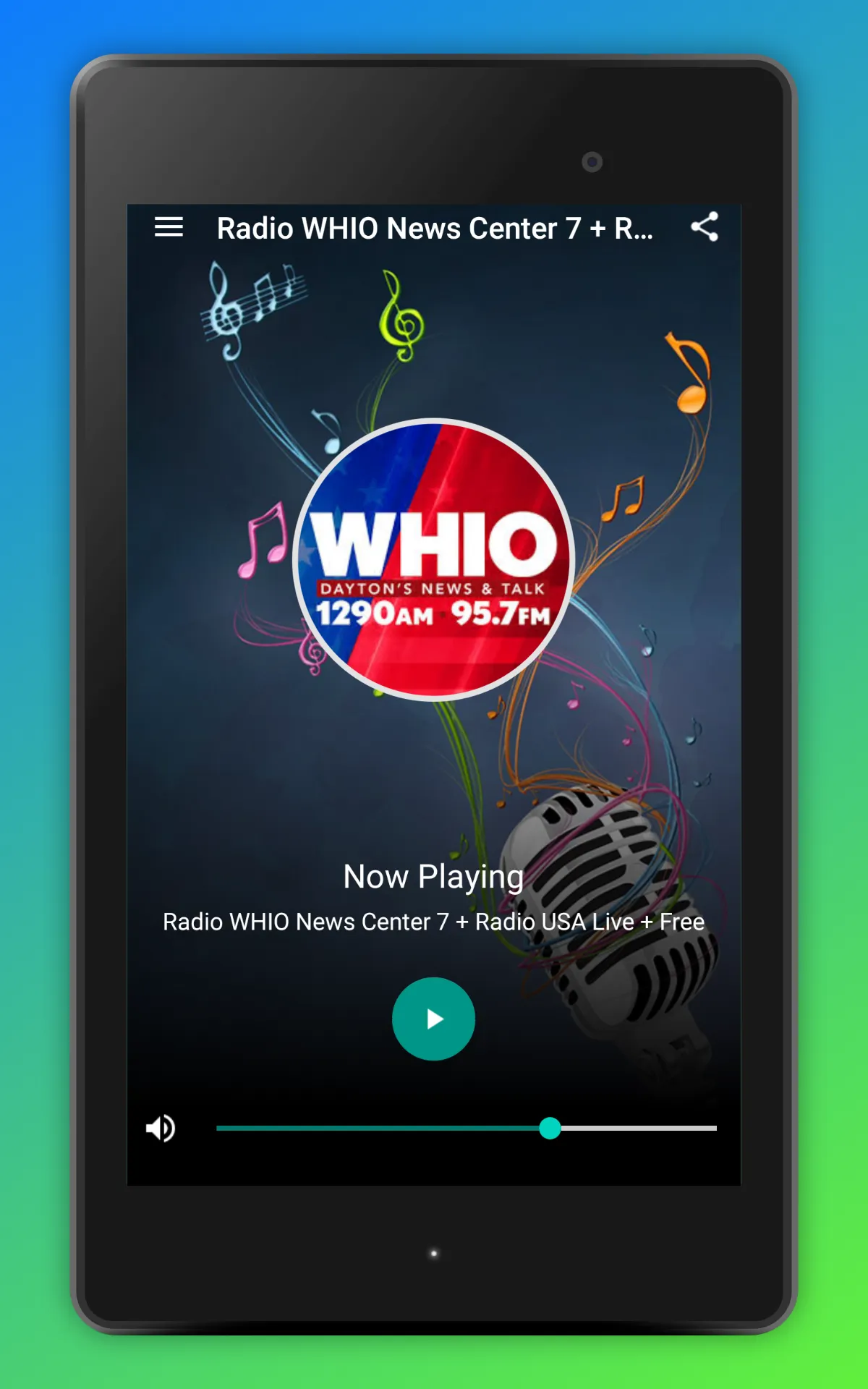 Radio WHIO News Center 7 USA | Indus Appstore | Screenshot