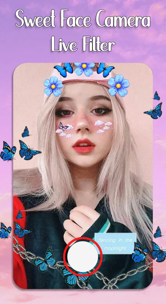 Sweet Face Camera Live Filter | Indus Appstore | Screenshot