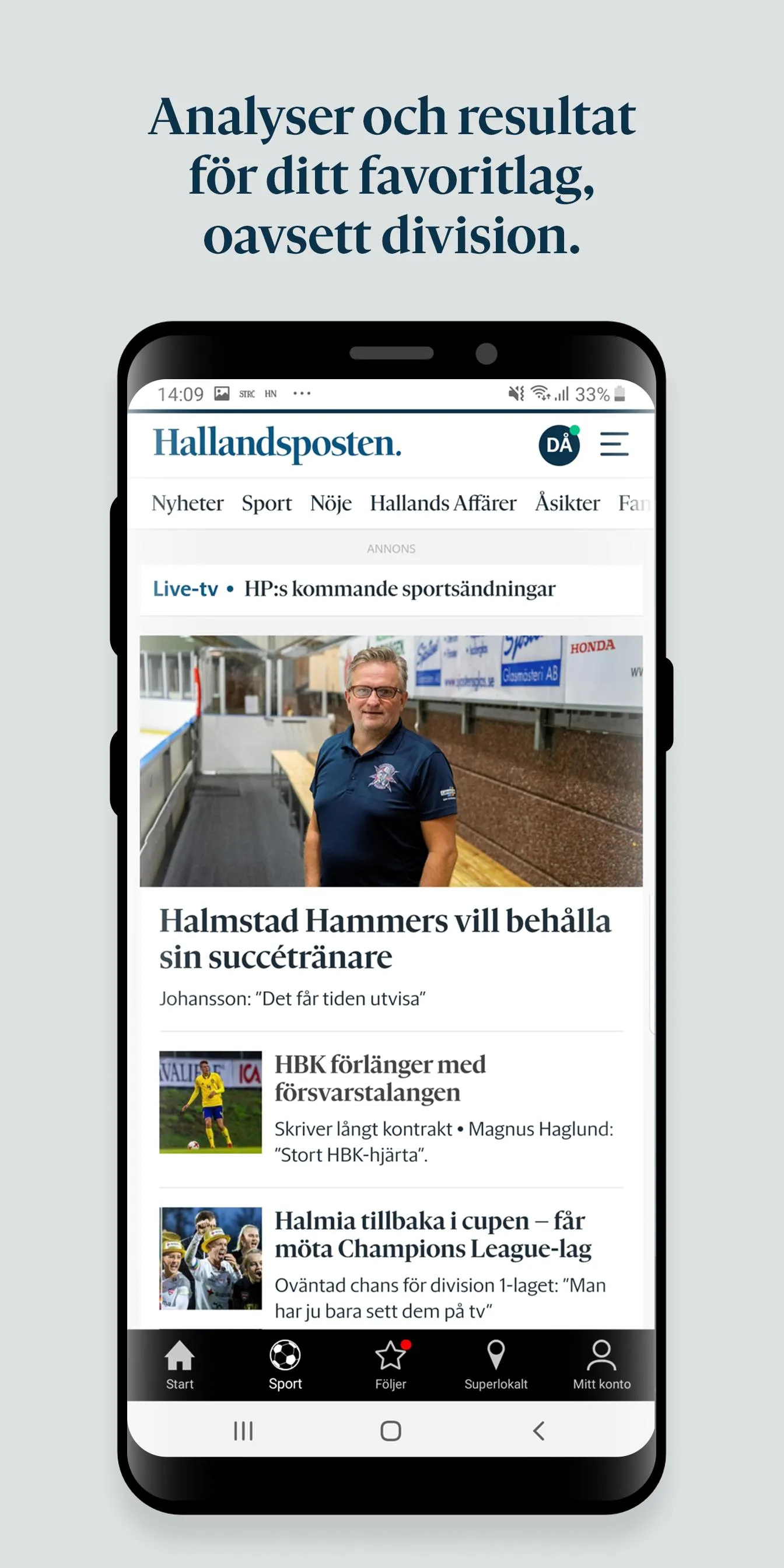 Hallandsposten | Indus Appstore | Screenshot