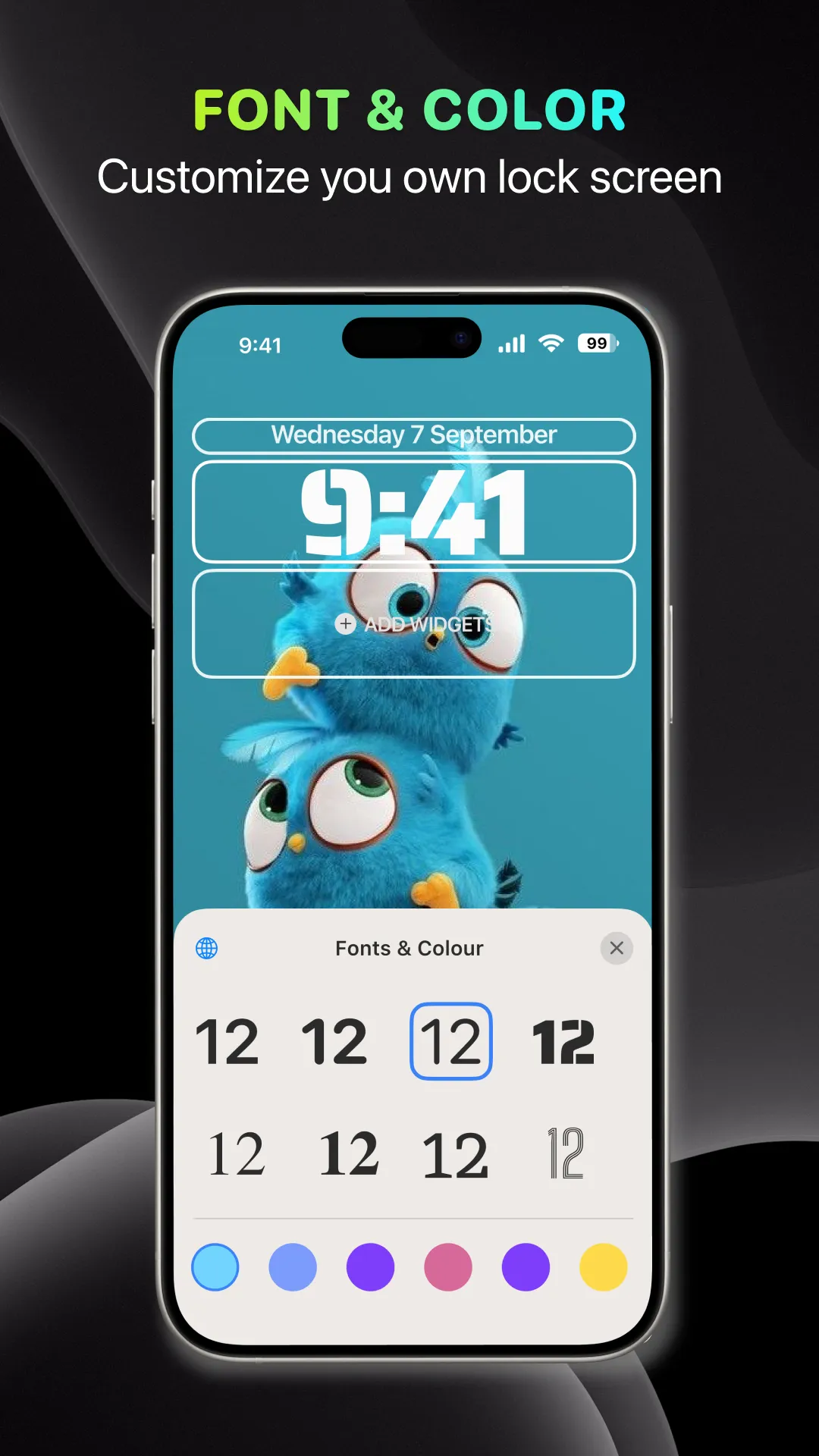 Lock Screen, Widgets - YoLock | Indus Appstore | Screenshot