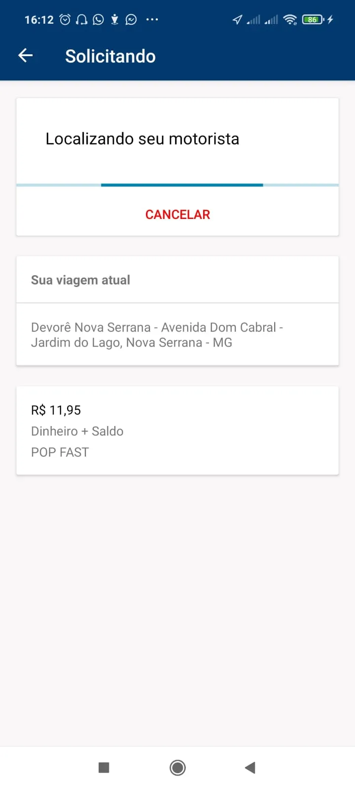 MeBusca - Passageiro | Indus Appstore | Screenshot