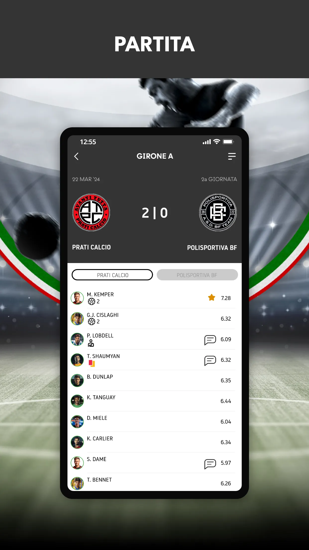 Campionato Spezzino | Indus Appstore | Screenshot