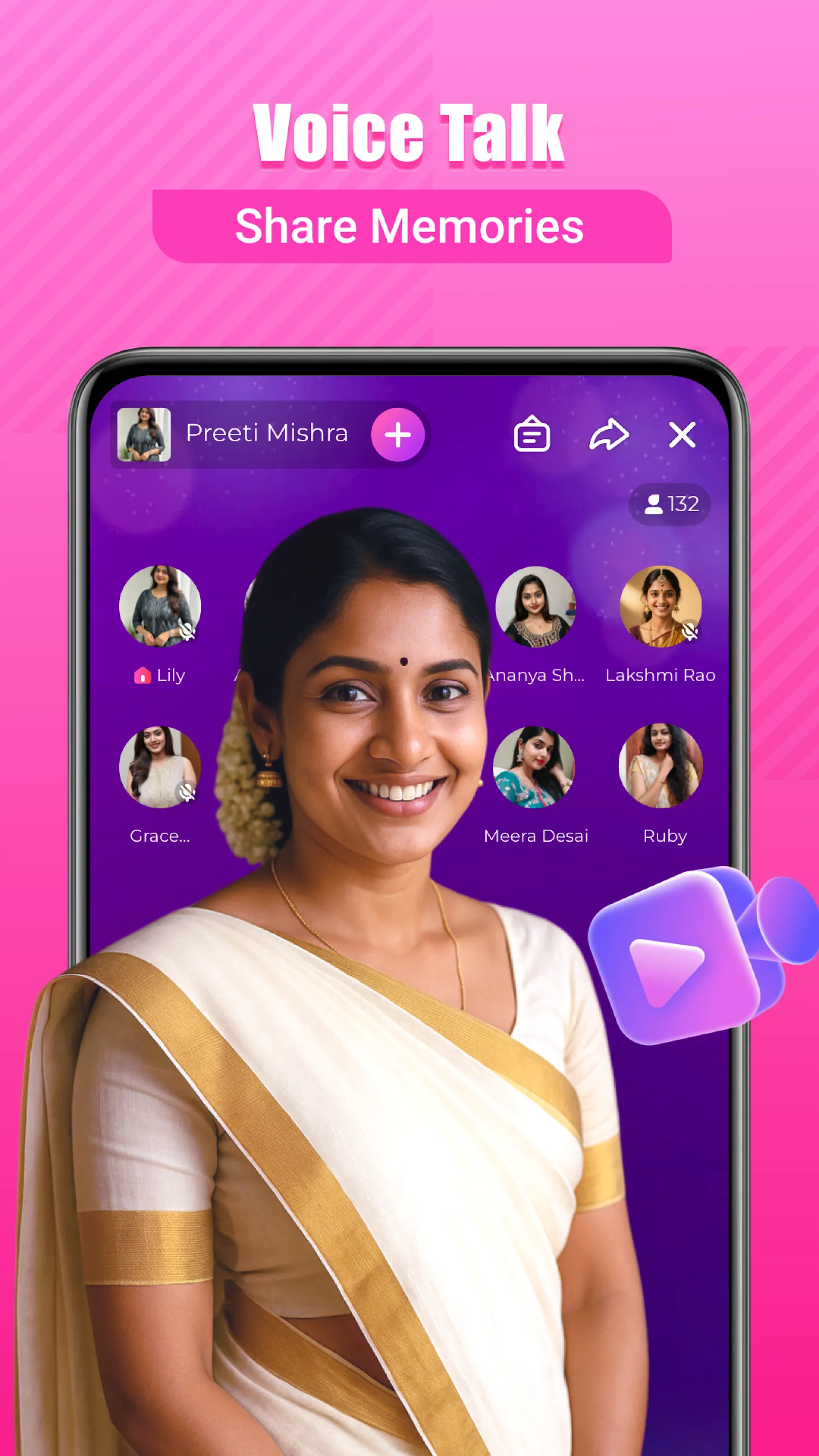 Livmet: VideoCall&Talk | Indus Appstore | Screenshot