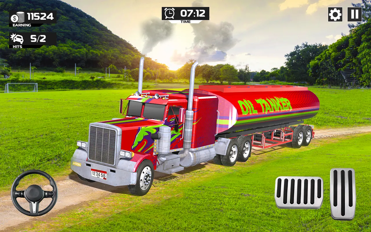 Oil Tanker Truck 3D Games | Indus Appstore | Screenshot