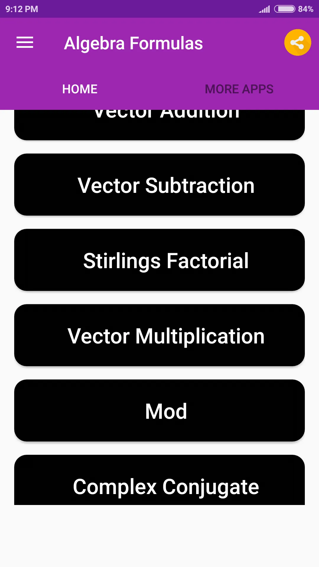 Algebra Formulas | Indus Appstore | Screenshot