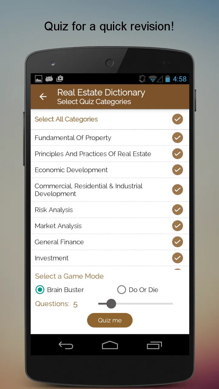Real Estate Dictionary | Indus Appstore | Screenshot