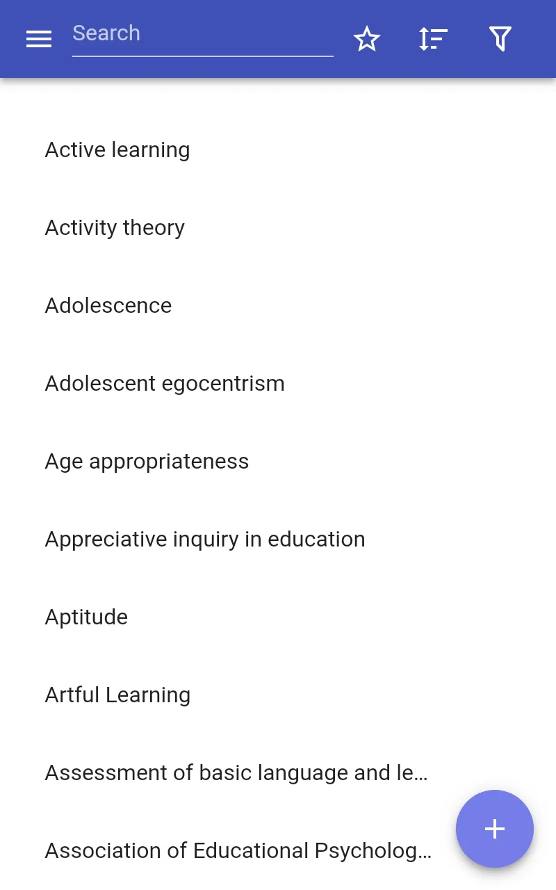 Educational psychology | Indus Appstore | Screenshot