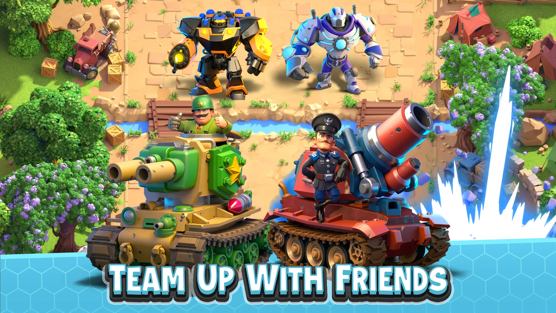 Rebel Bots: Epic War PvP RTS | Indus Appstore | Screenshot