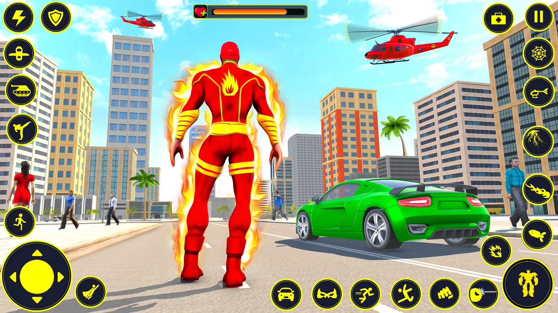 Fire Hero Robot Rescue Mission | Indus Appstore | Screenshot