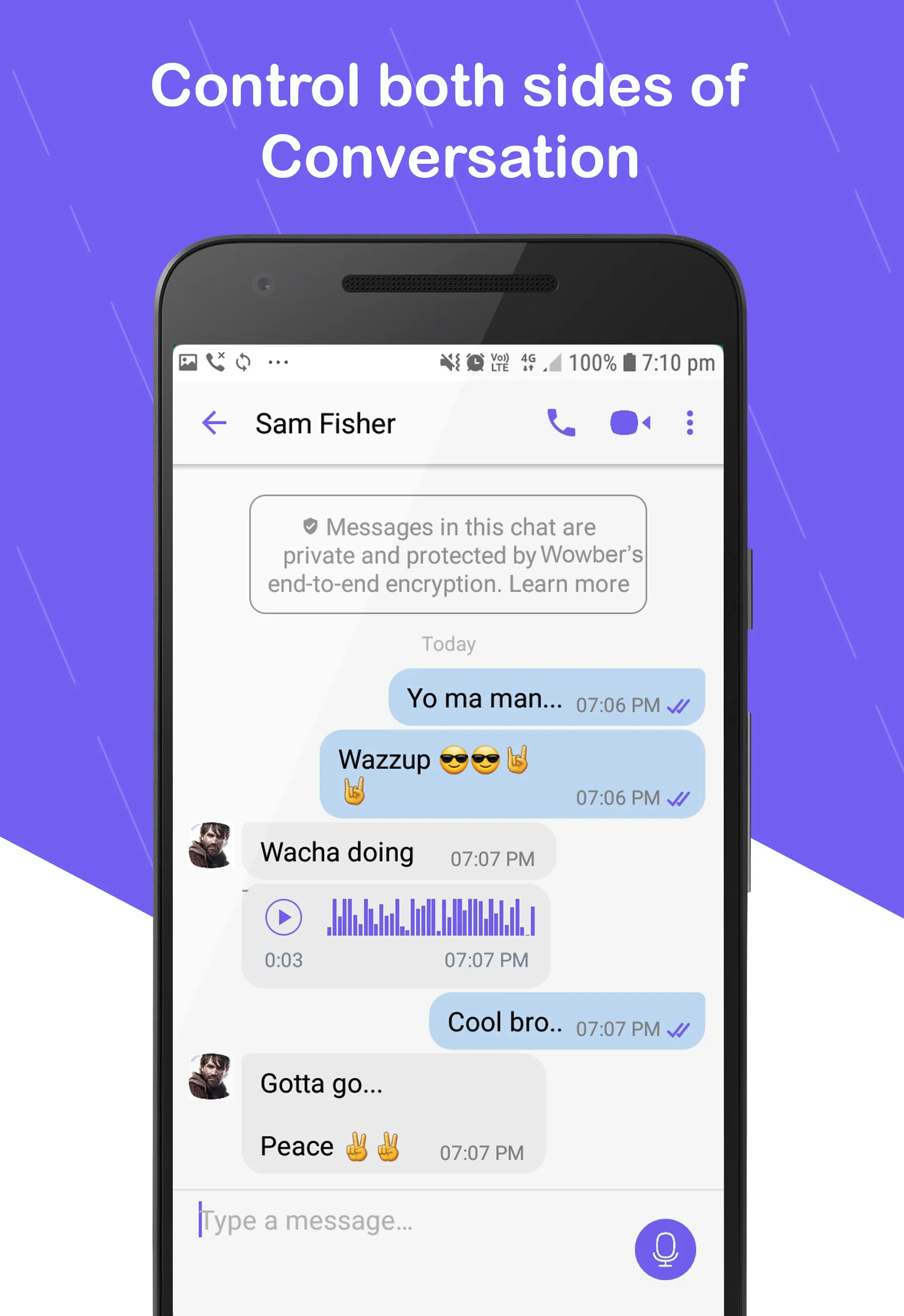 Fake Chat Maker - Wowber Prank | Indus Appstore | Screenshot