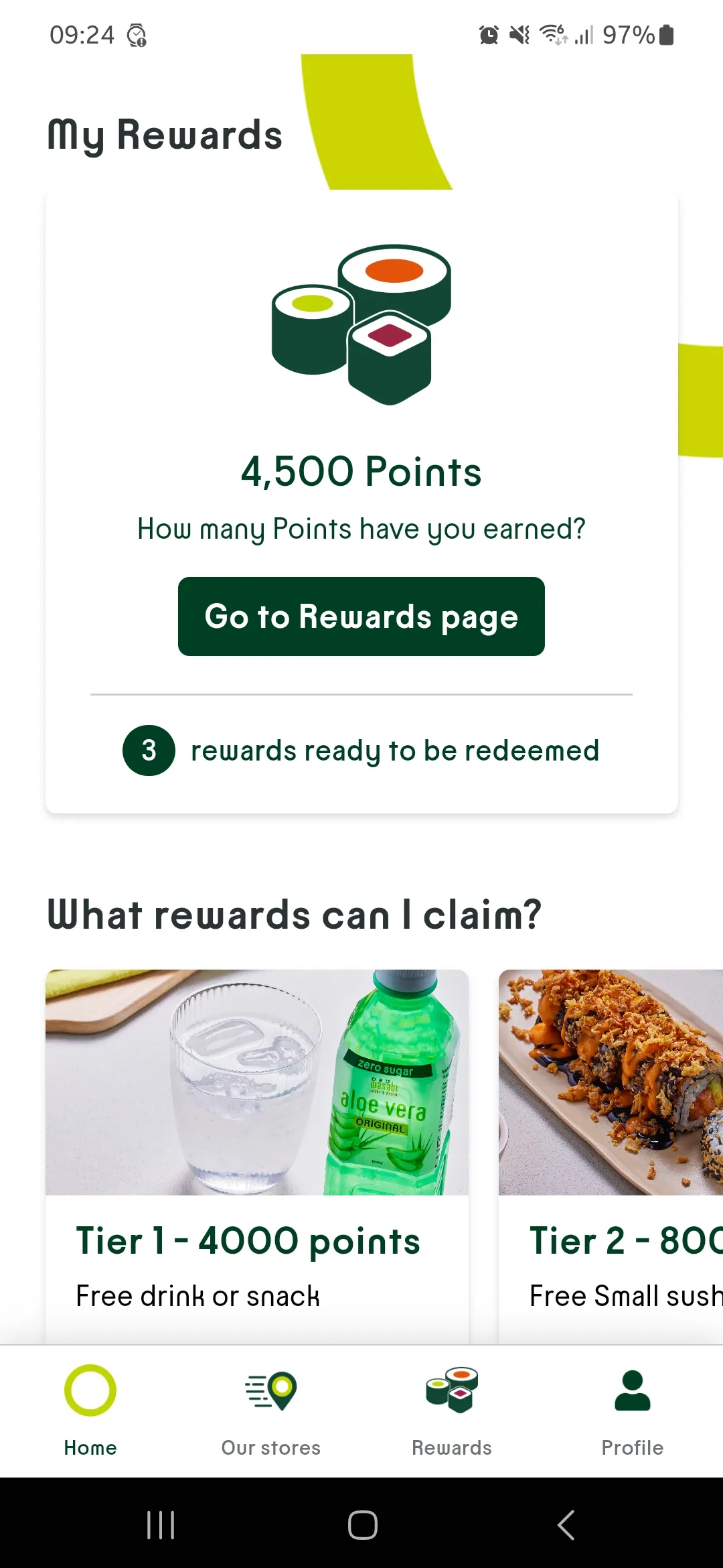 Wasabi Sushi & Bento | Indus Appstore | Screenshot