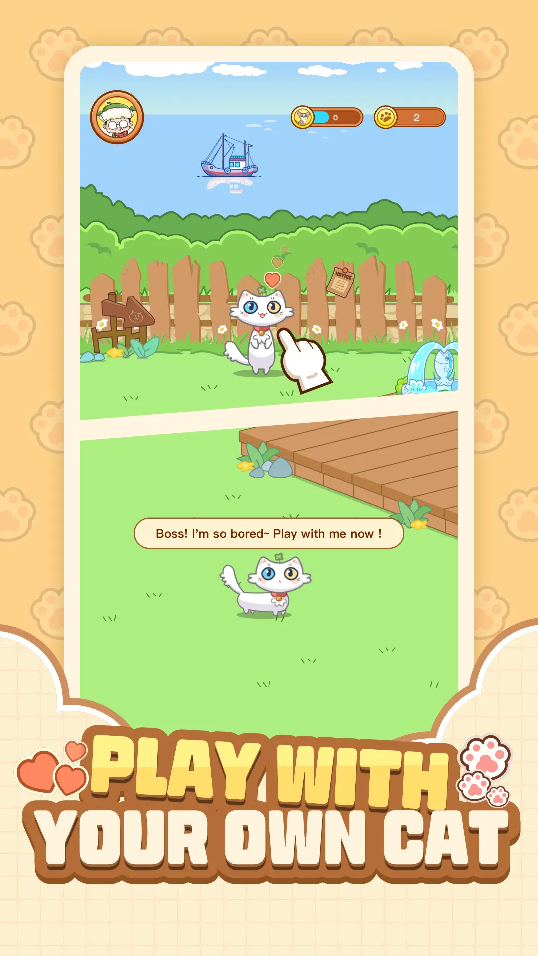 Cat Time - Cat Game, Match 3 | Indus Appstore | Screenshot