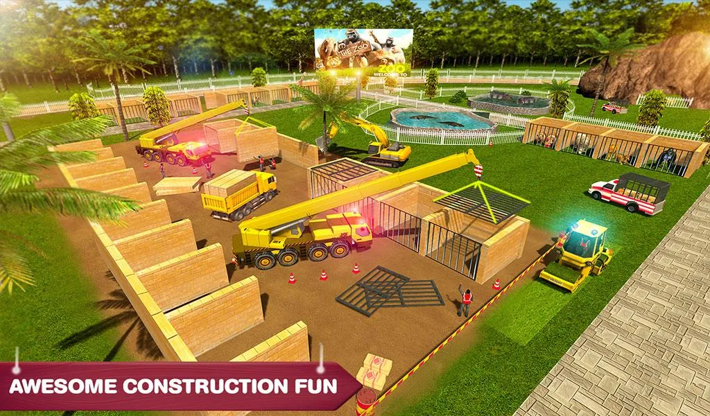 City Zoo Construction Trucks | Indus Appstore | Screenshot