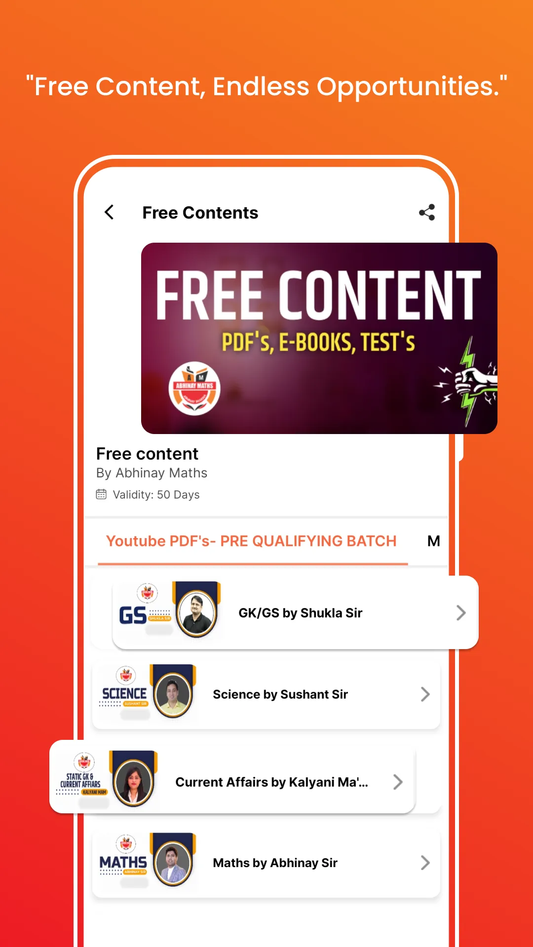 Abhinay Maths | Indus Appstore | Screenshot