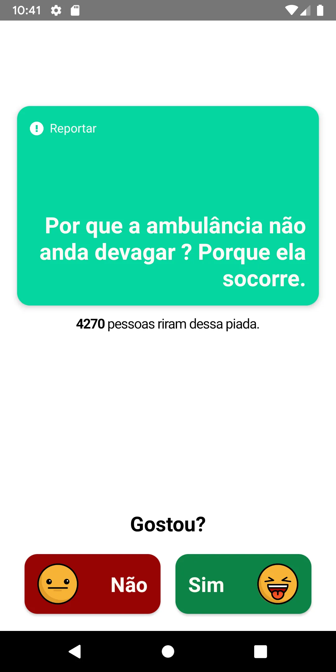 Não Pode Rir | Indus Appstore | Screenshot