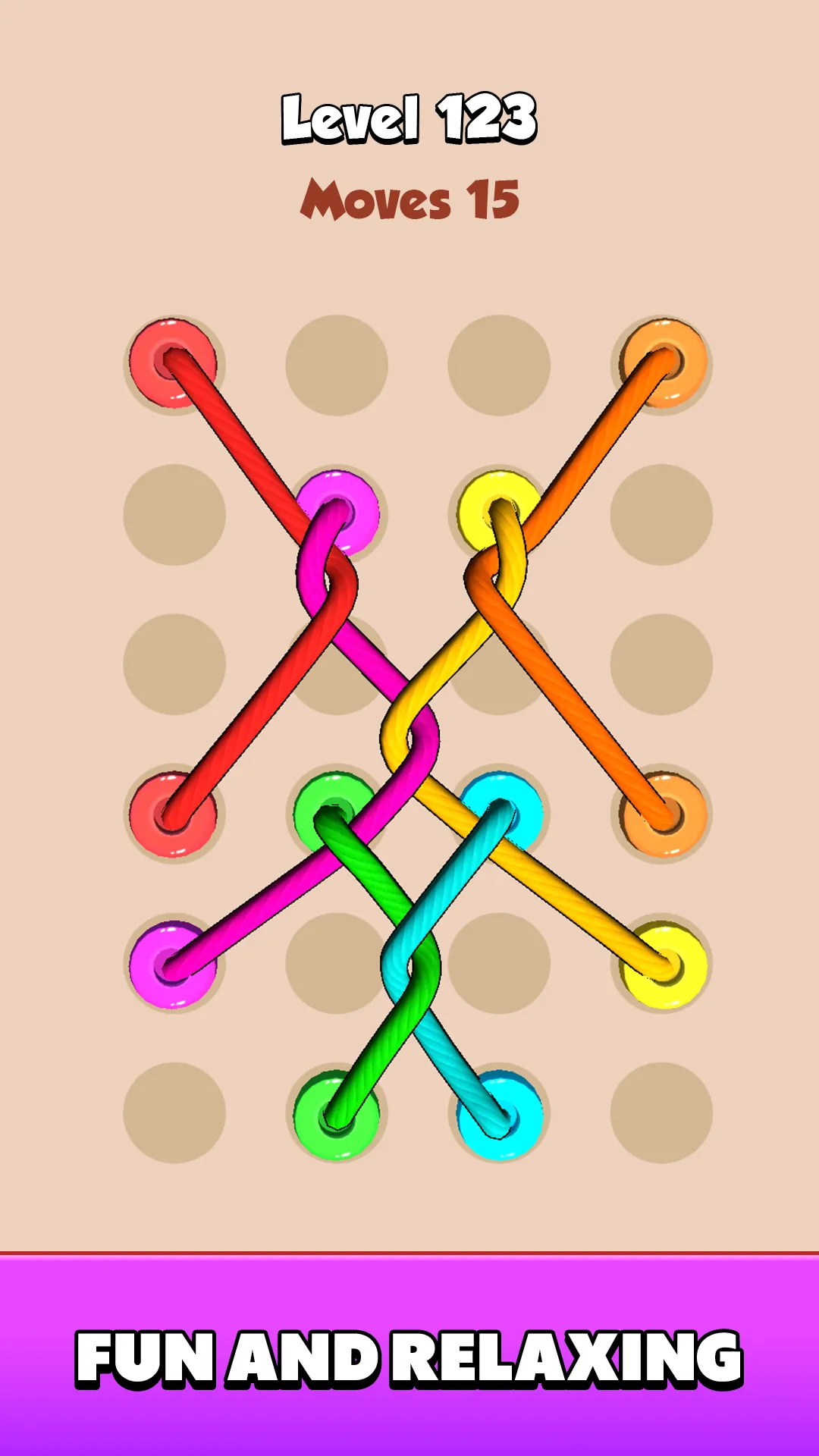 Color Tangled Rope 3D | Indus Appstore | Screenshot