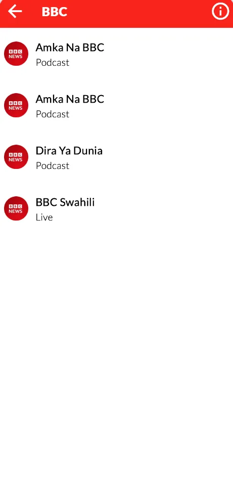 Swahili Radio | Indus Appstore | Screenshot