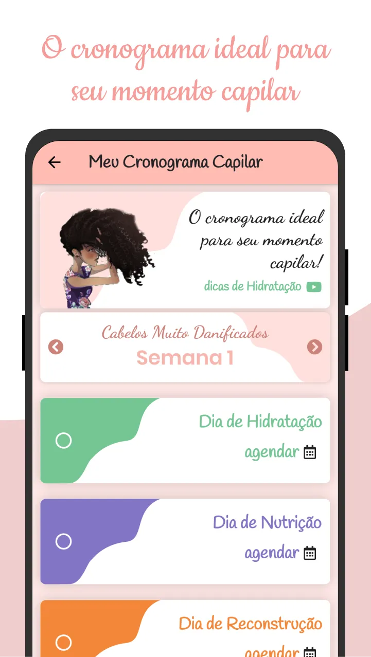 Minha Transição Capilar | Indus Appstore | Screenshot