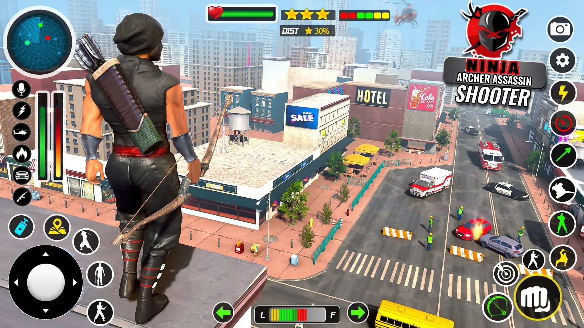 Ninja Archer Assassin Shooter | Indus Appstore | Screenshot